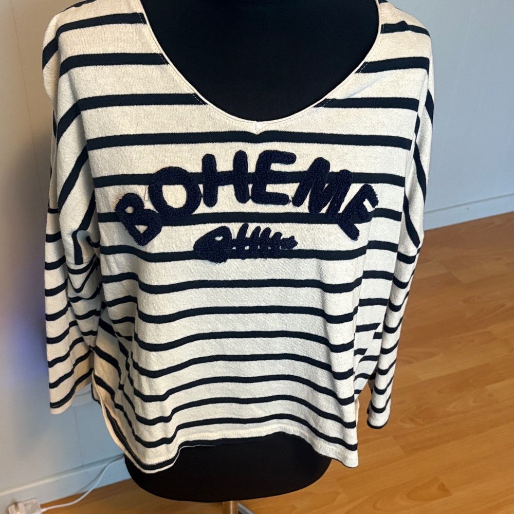 Striped Boheme Sweater